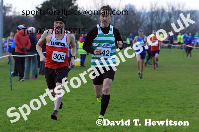 Masters mens 2022 Birtley Cross Country Relays. Photo: David T. Hewitson/Sports for All Pics